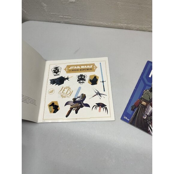 2 Disney Star Wars The Mandalorian And The High Republic Sticker Books Unused - Picture 4 of 9